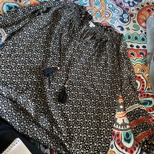 Long Sleeve Floral Tunic